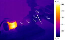 kompensator gumowy - termowizja 
