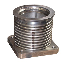 kompensator mieszkowy z kołnierzem kwadratowym